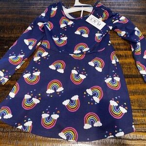 The Children's Place Navy Rainbow Dress